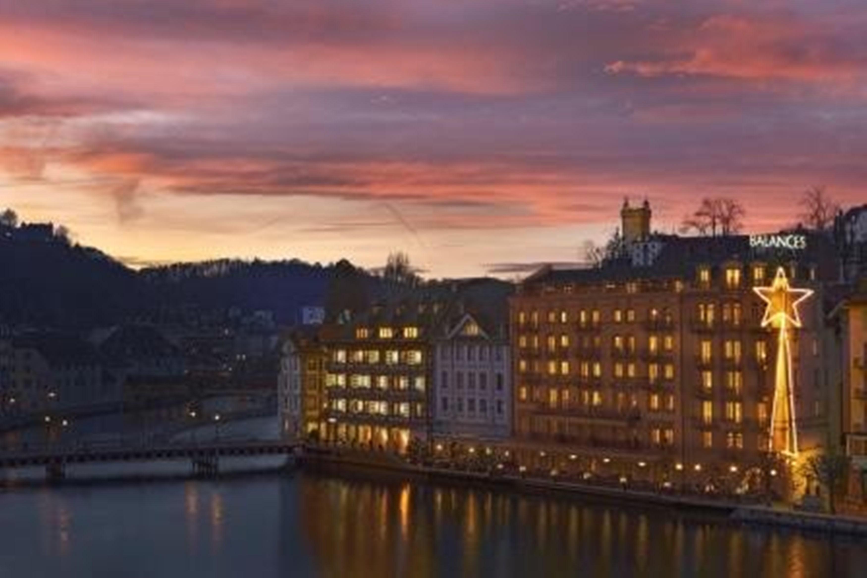 Hotel Des Balances Luzern Exteriör bild